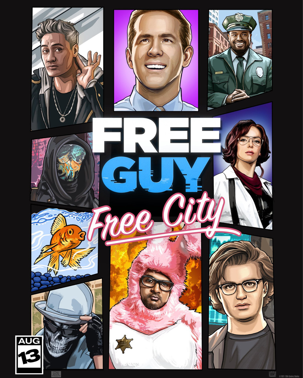 電影心得：脫稿玩家 Free Guy (2021)